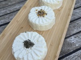 Trio flower de fromages frais maison