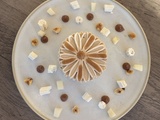 Vacherin glace marron poires noisettes