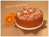 Gâteau des anges à l'orange