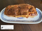 Cake aux poivrons, chorizo