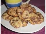 Cookies aux pépites de chocolat et zeste d’orange