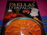 Livre de cuisine - Paella d’Espagne. Merci à Val