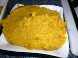 Tartinade de courgettes au curry