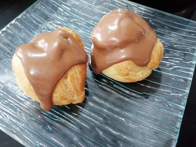 Recettes de Choux à la crème et Chocolat