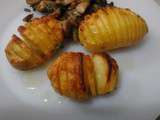 Hasselback potatoes ou pommes de terre à la suéduoise