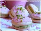 Whoopie pistache rose (suite) : ma participation au concours de photos gourmandes organisé par  Légitime Gourmandise
