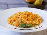 Risotto à la courge (végétarien, vegan)