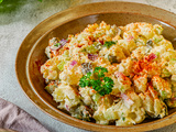 Salade américaine aux pommes de terre (végétarien, vegan)