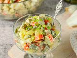 Sałatka jarzynowa / salade de légumes polonaise (végétarien, vegan)
