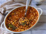 Soupe aux haricots blancs express (végétarien, vegan)