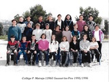Photo de classe 1995-1996