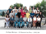 Photo de classe 1997-1998