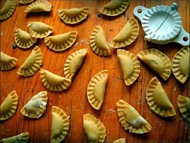 raviolis maison viande/chèvre : Recette de raviolis maison viande/chèvre