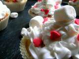 Cupcakes Marshmallow/amandes {sans oeufs}