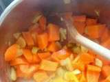 Soupe carottes et gingembre