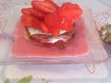 Millefeuille aux fraises