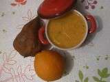 Soupe d'orange et de patate douce