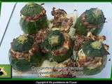Courgettes rondes garnies