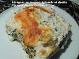 Lasagnes au saumon, épinards et ricotta (Tour en cuisine n°82)