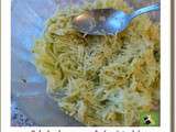 Salade de chou-rave râpé et pistaché