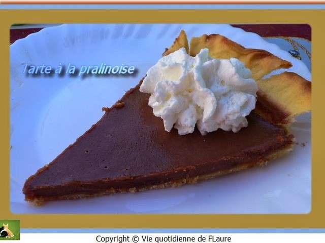 Recettes De Tarte A La Pralinoise