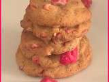 Cookies à la praline rose | Virg & ses Délices