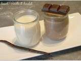 Crème dessert vanille, chocolat(cook’in)