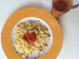 Coquillettes sauce tomates cerises et mascarpone (degustabox)