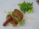 Escalope de foie gras et sa compotée de fenouil à la cannelle