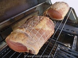 Roti de porc fumé