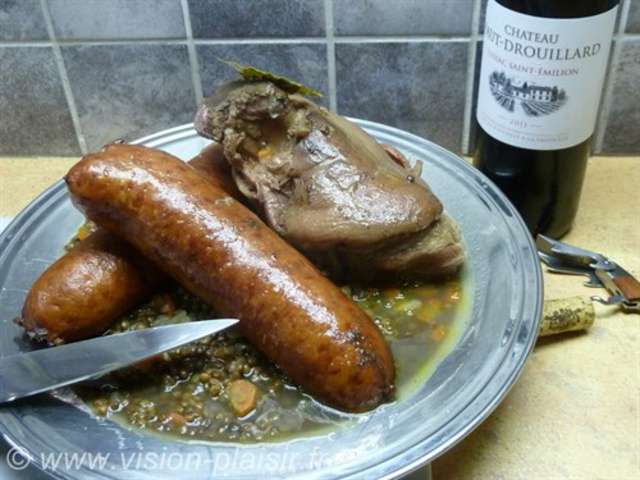 Recettes De Jarret De Porc Et Lentilles