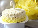 Rose cake coco-ananas -pour un anniversaire
