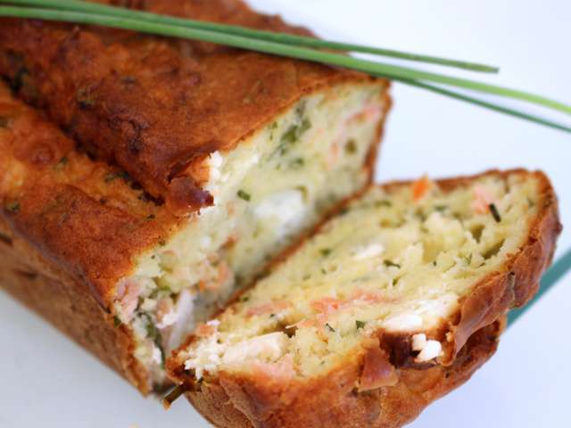 Cake Au Saumon Fume