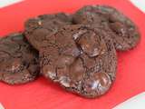 Cookies crousti-moelleux chocolat noir et blanc