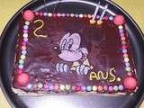 Gâteau Mickey