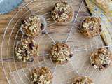 Muffins au quinoa et cranberries (vegan et ig bas)