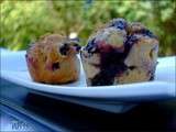 Mini-muffins aux bleuets et farine d’épeautre