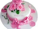 Gâteau des roses