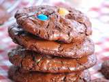 Cookies aux m&m’s sans farine // flourless m&m’s cookies