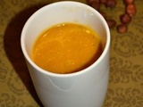 Soupe potiron noisette