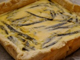 Tarte parmesan asperge