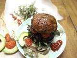 Burgers vegan aux champignons Portobello | The Wellness Nutritionista