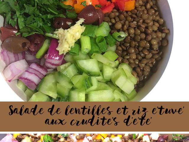 Recettes De Salade De Lentilles Et Ete