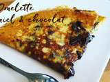 Paleo : Omelette miel & chocolat