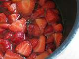 Confiture de fraises à la vanille