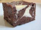 Marbled Chocolate Cheesecake Brownie