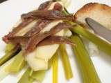 Frigo du lundi : poireau et anchois