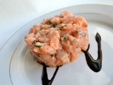 Tartare de saumon