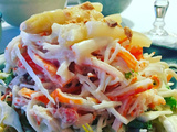 Cette recette de salade chinoise au crabe et à la menthe a tout pour vous rafraîchir