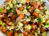 Cette salade marocaine vous fera voyager grâce à cette recette rafraîchissante